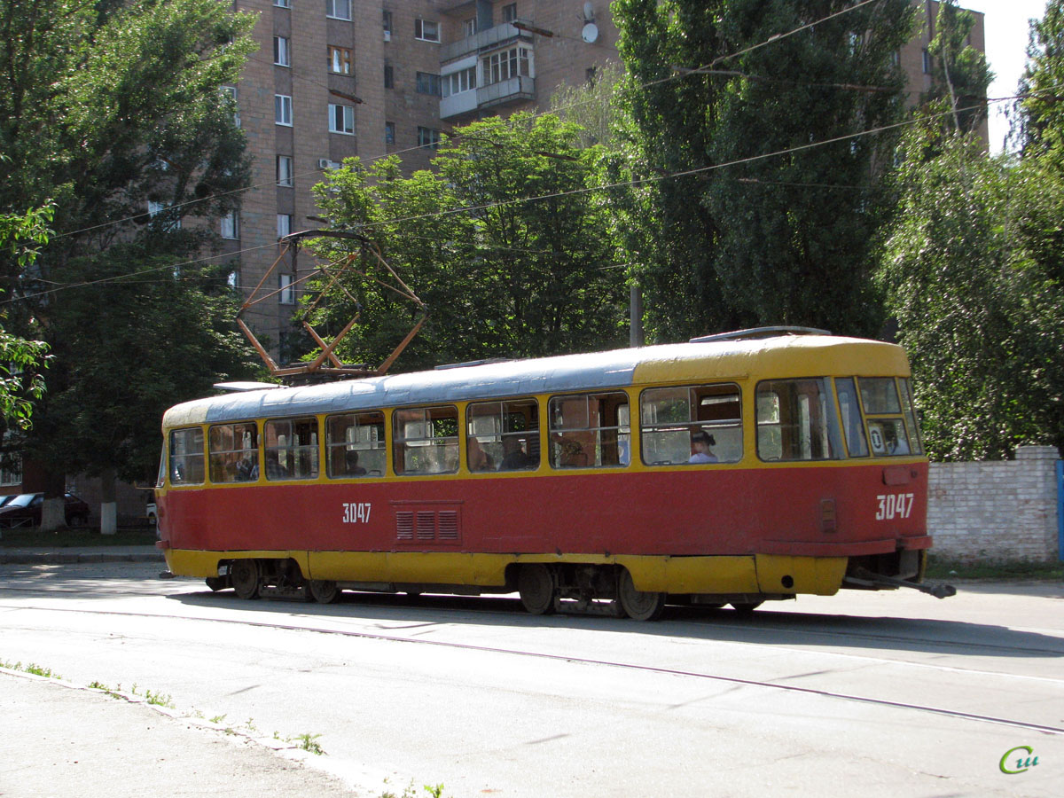 Харьков. Tatra T3SU №3047
