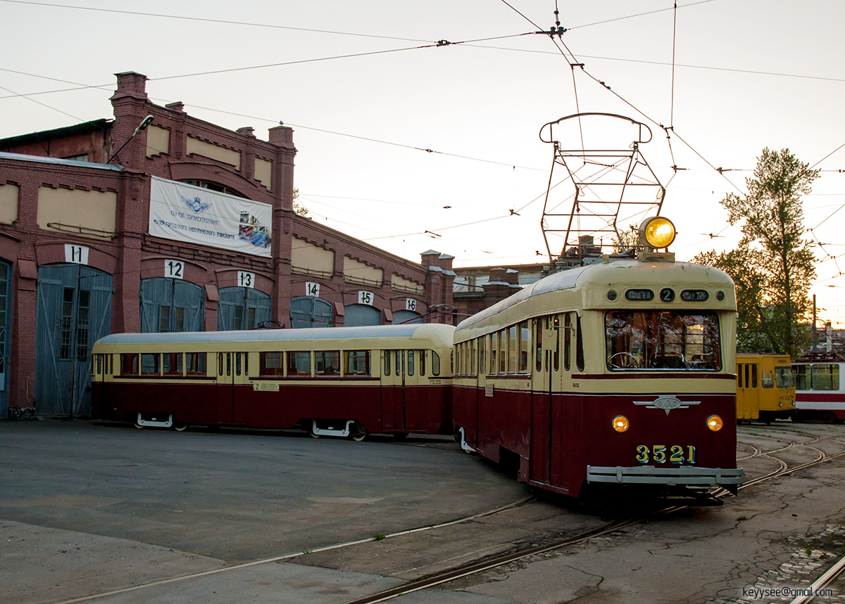 Санкт-Петербург. ЛМ-47 Слон №3521, ЛП-47 Слон №3584