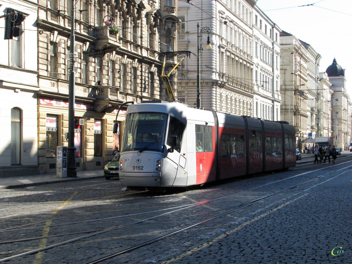 Прага. Škoda 14T №9162