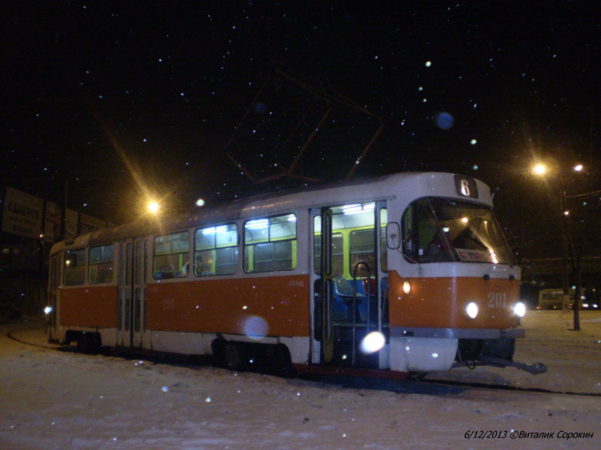 Тверь. Tatra T3SU №201