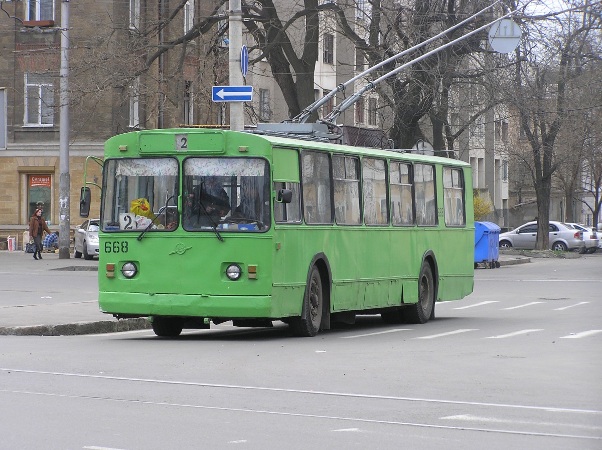 Одесса. ЗиУ-682В-012 (ЗиУ-682В0А) №668