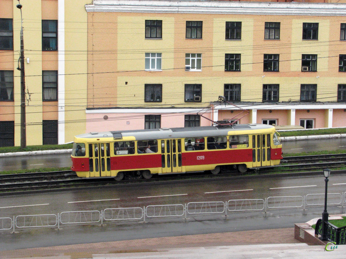 Ижевск. Tatra T3SU №1209