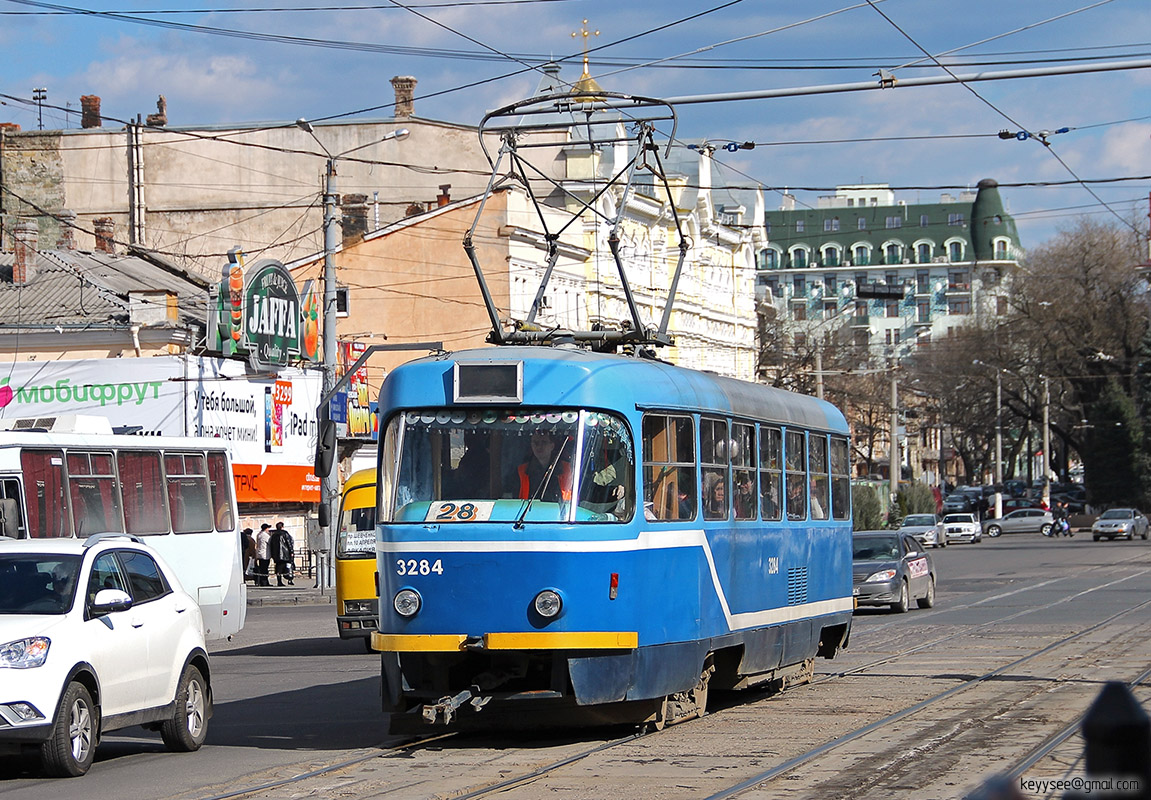 Одесса. Tatra T3R.P №3284