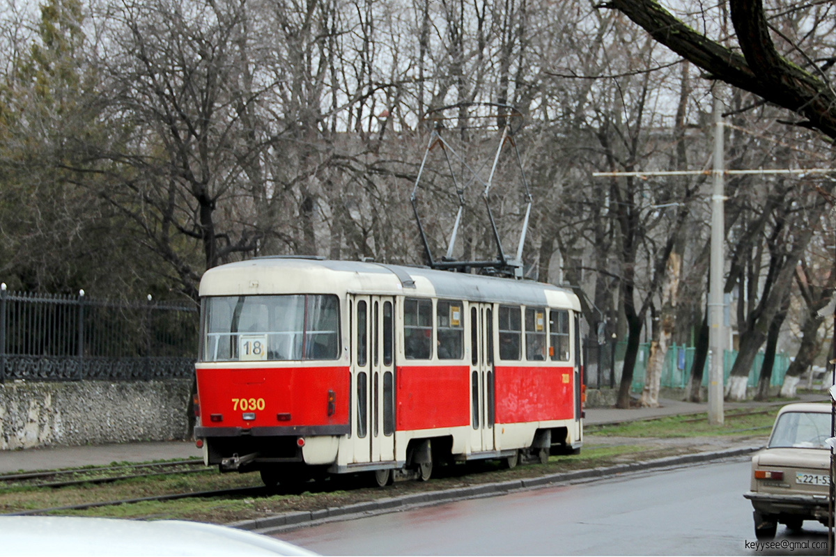 Одесса. Tatra T3SUCS №7030