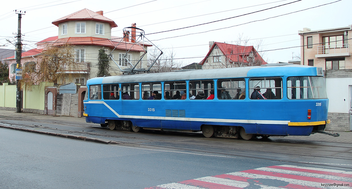 Одесса. Tatra T3R.P №3315