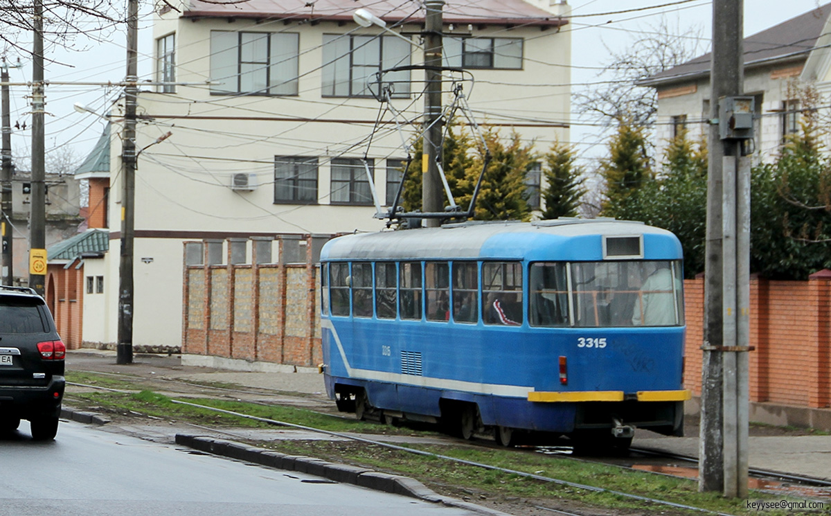 Одесса. Tatra T3R.P №3315