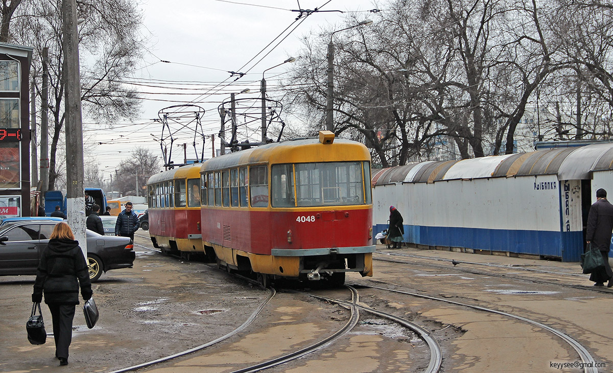 Одесса. Tatra T3SU №4048
