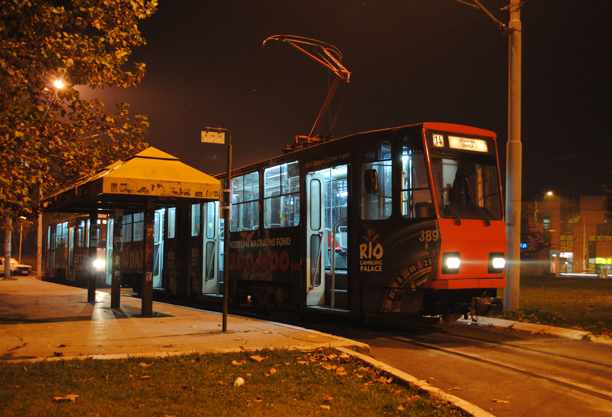 Белград. Tatra KT4YU №389
