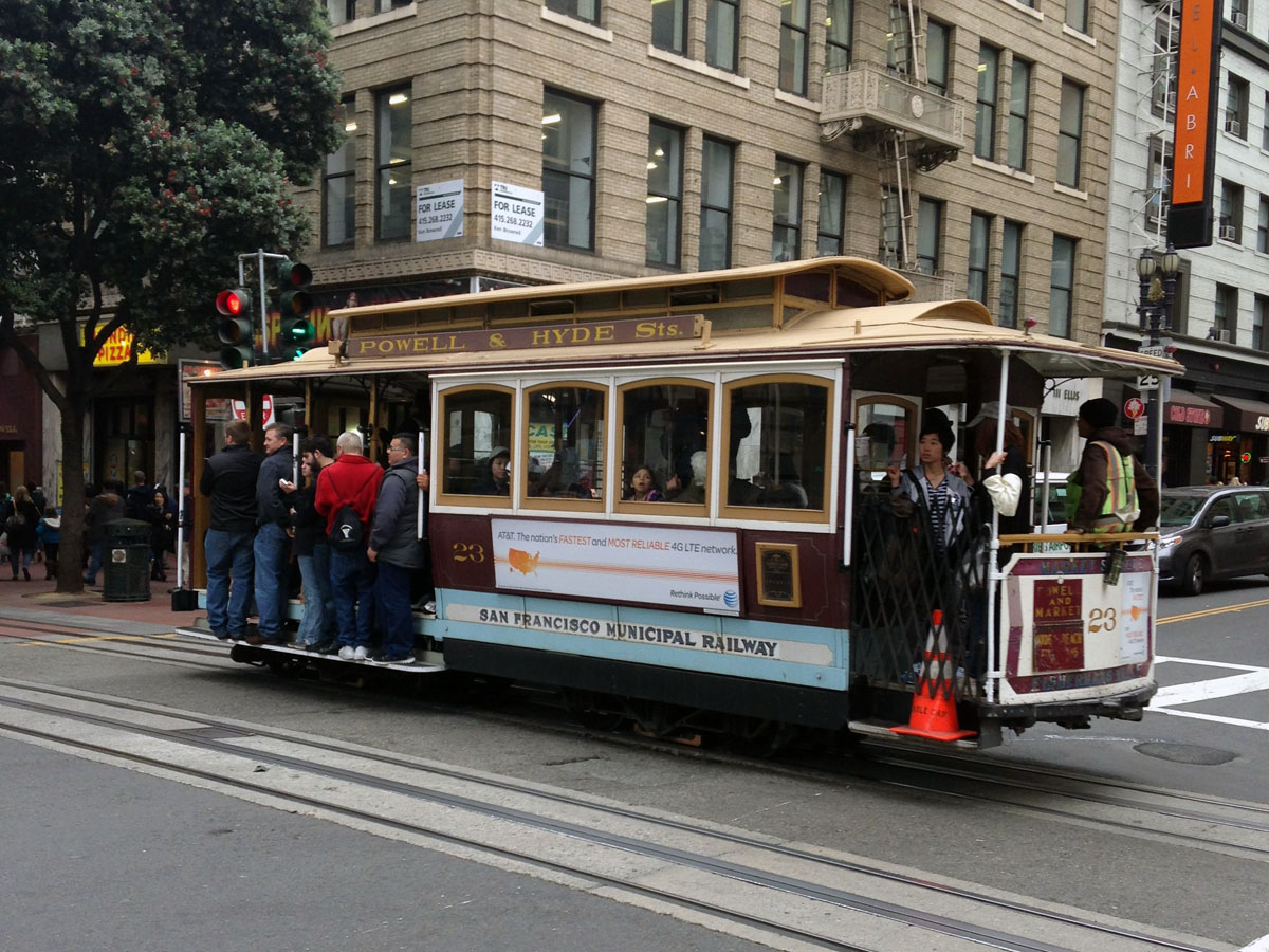 Сан-Франциско. Cable car №23