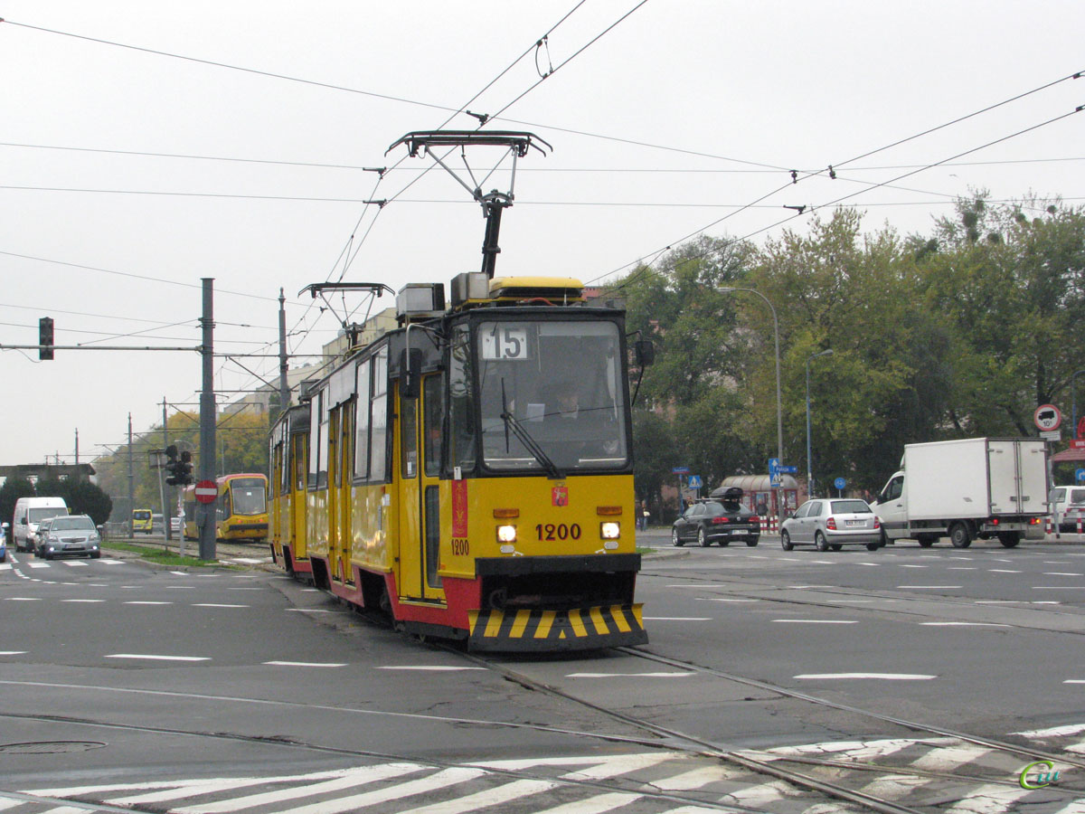 Варшава. Konstal 105N №1200