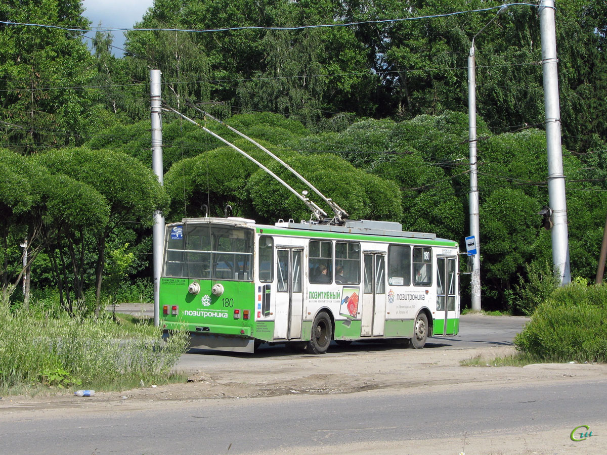 Вологда. Škoda 14TrM (ВМЗ) №180