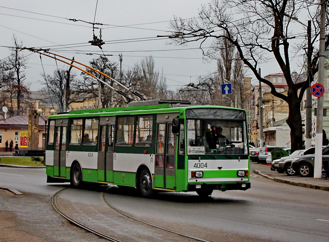 Одесса. Škoda 14TrM №4004