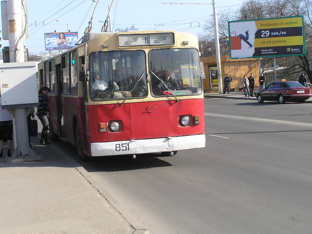 Одесса. ЗиУ-682В-012 (ЗиУ-682В0А) №851