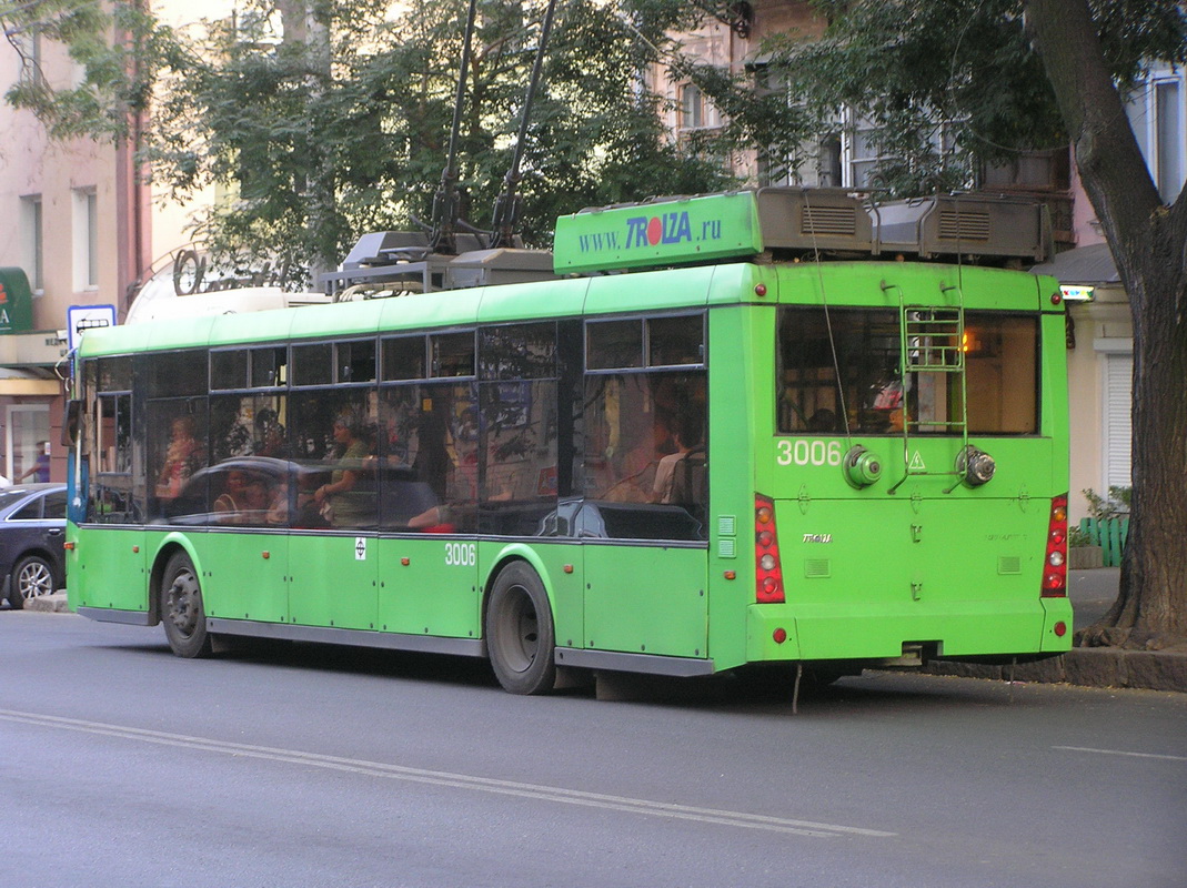 Одесса. Троллейбус ТролЗа-5265 Мегаполис №3006, маршрут 2