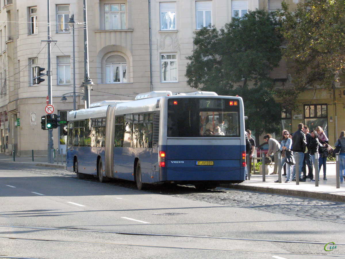 Будапешт. Volvo 7700A FJX-201