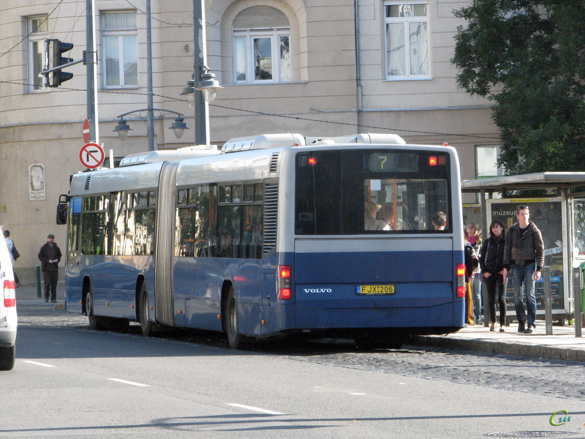 Будапешт. Volvo 7700A FJX-206