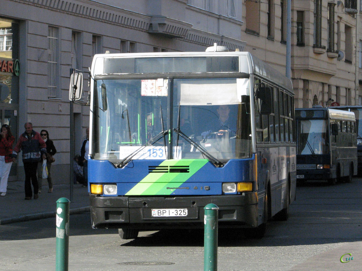 Будапешт. Ikarus 415 BPI-325