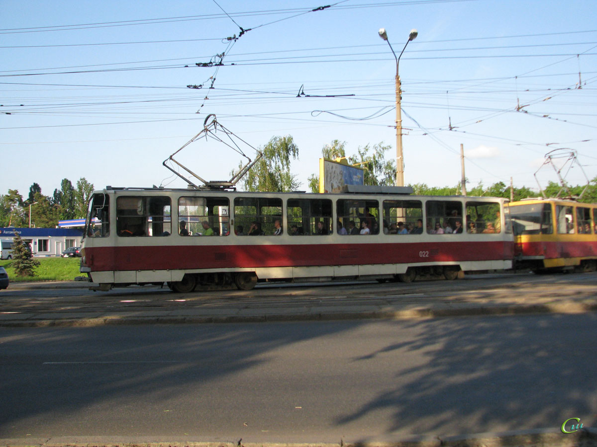 Киев. Tatra T6B5 (Tatra T3M) №022