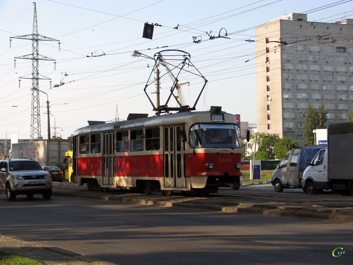 Киев. Tatra T3SU №5606