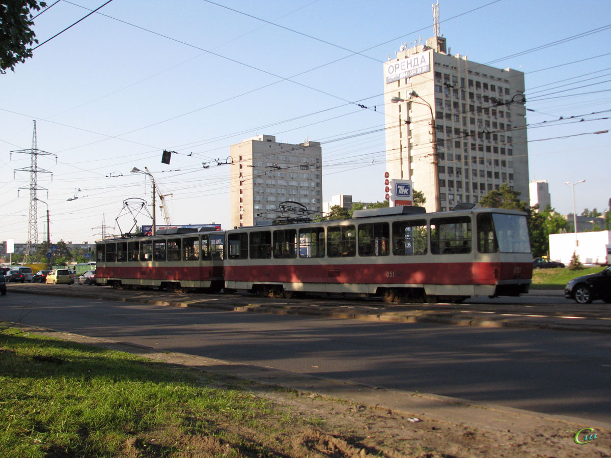 Киев. Татра-Юг №101, Tatra T6B5 (Tatra T3M) №051