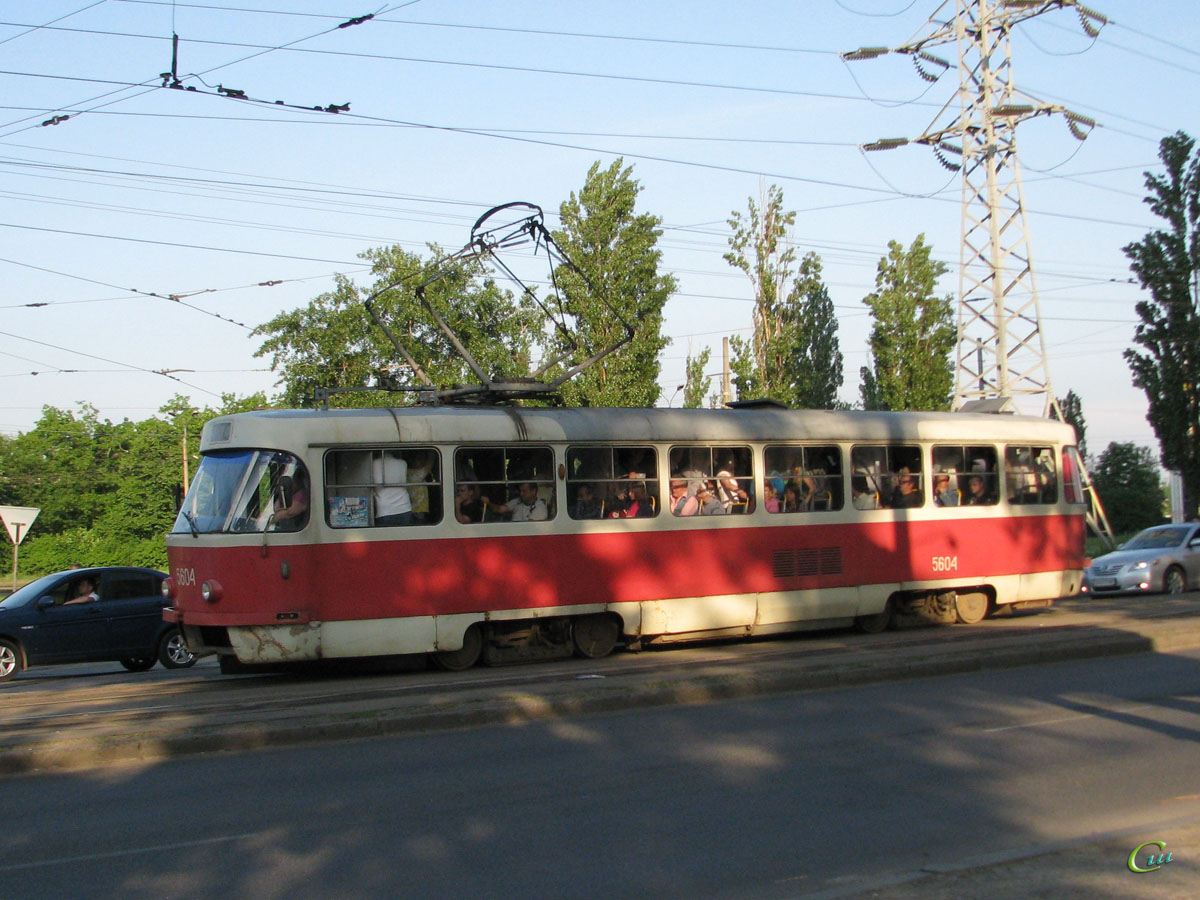 Киев. Tatra T3SU №5604