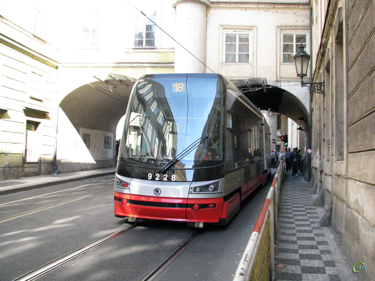 Прага. Škoda 15T №9228