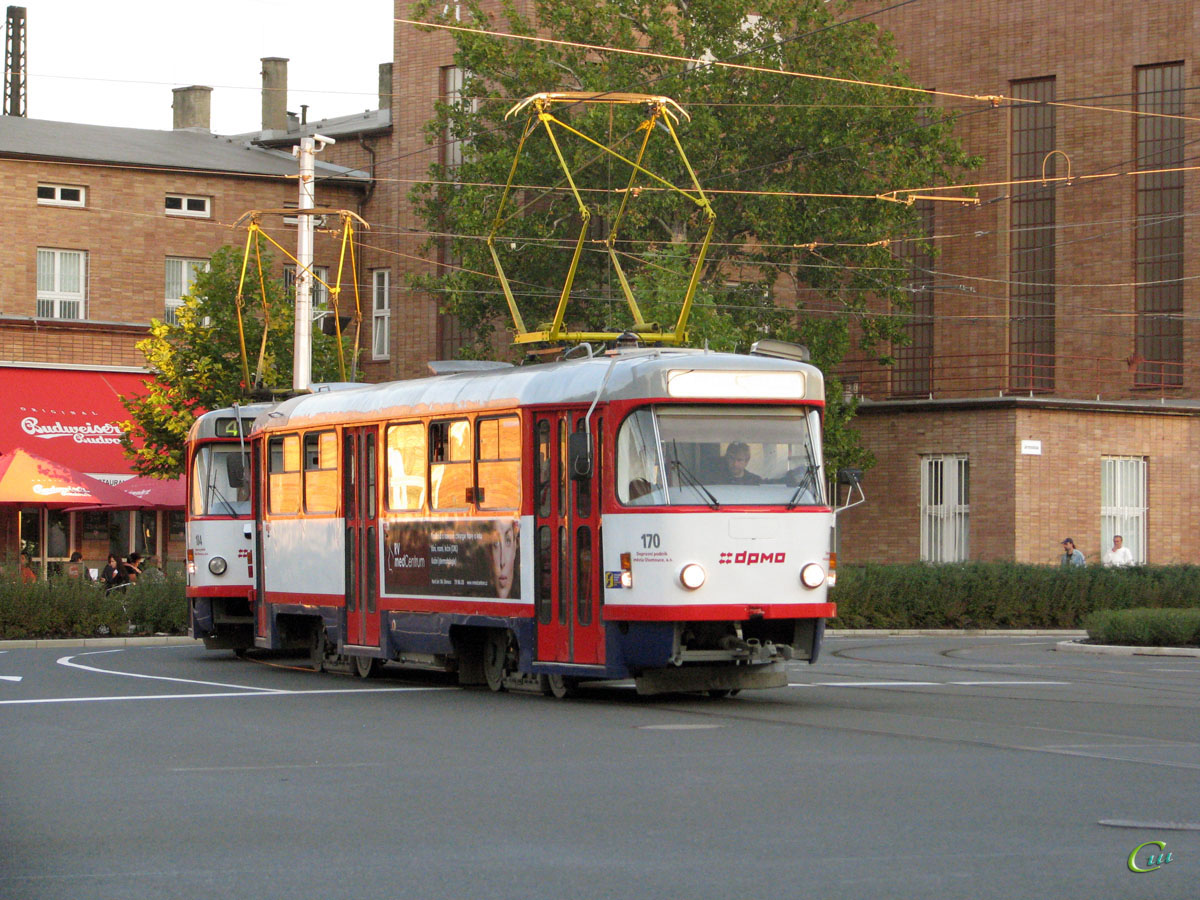 Оломоуц. Tatra T3R.P №170