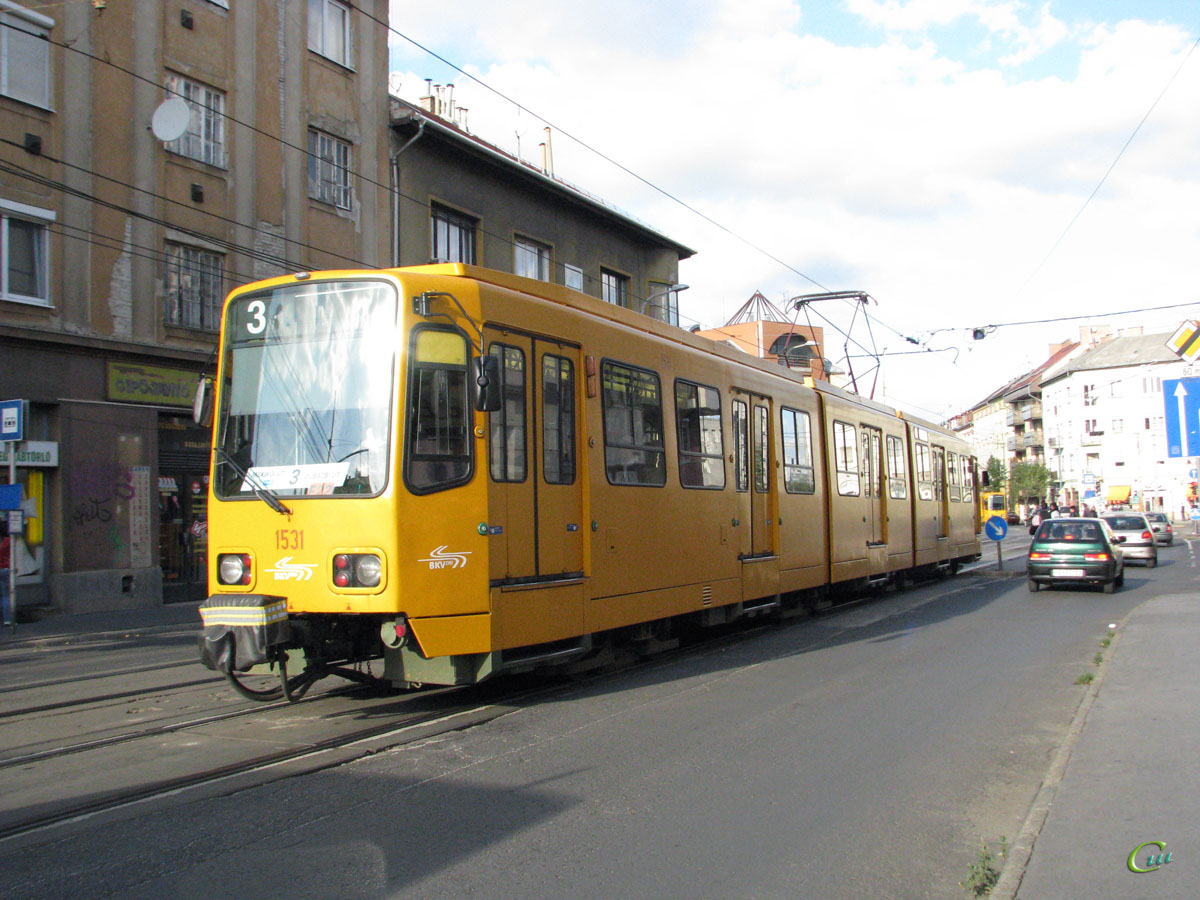 Будапешт. Duewag TW6000 №1531