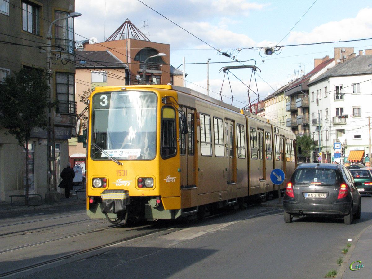 Будапешт. Duewag TW6000 №1531