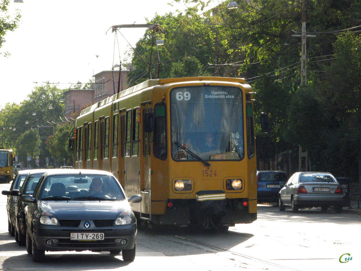 Будапешт. Duewag TW6000 №1524