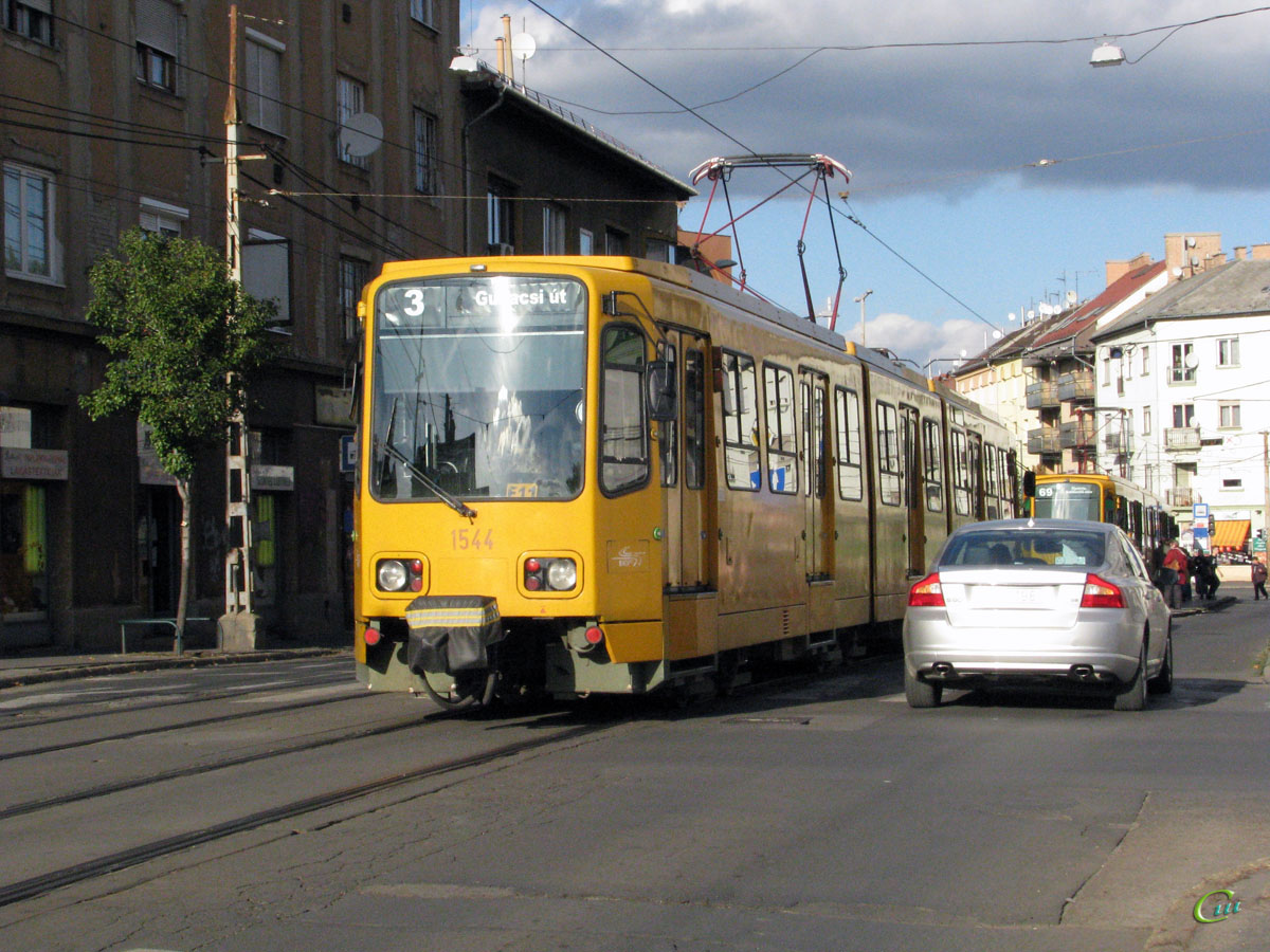 Будапешт. Duewag TW6000 №1544
