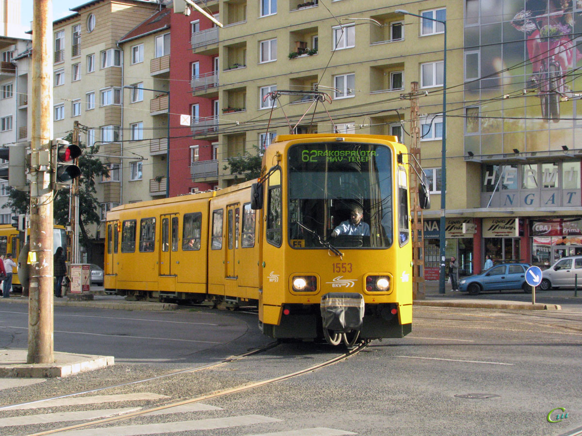 Будапешт. Duewag TW6000 №1553