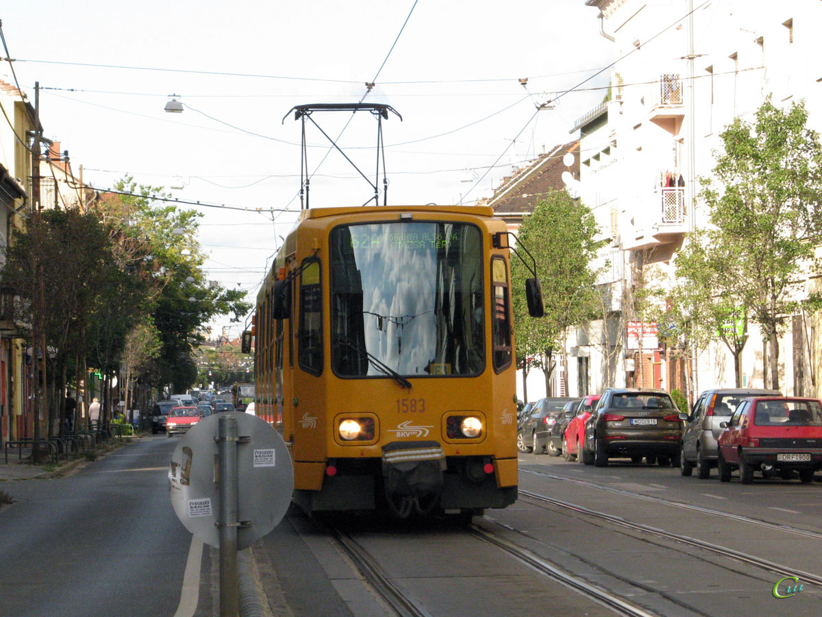Будапешт. Duewag TW6000 №1583