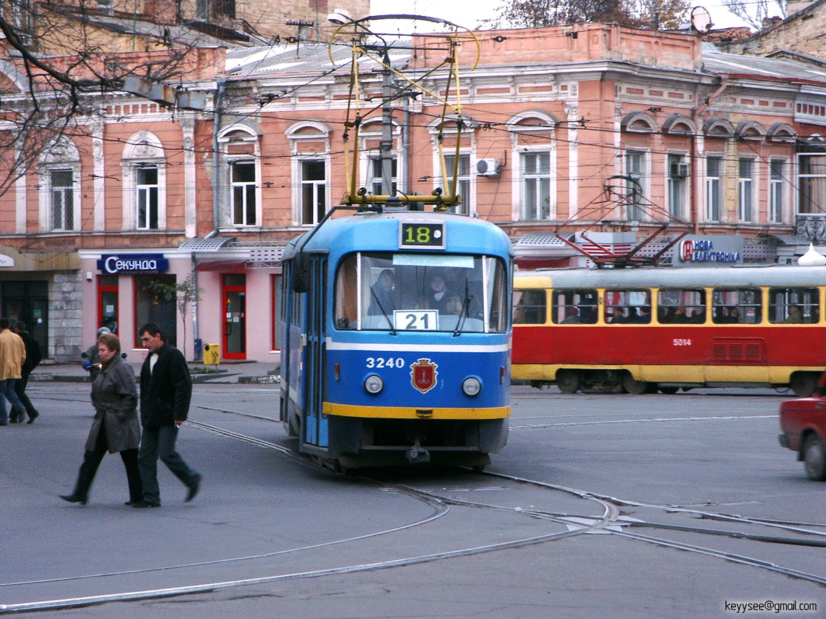 Одесса. Tatra T3R.P №3240