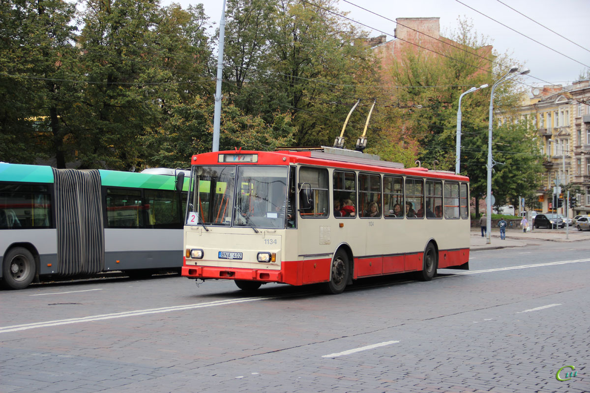 Вильнюс. Škoda 14Tr11/6 №1134
