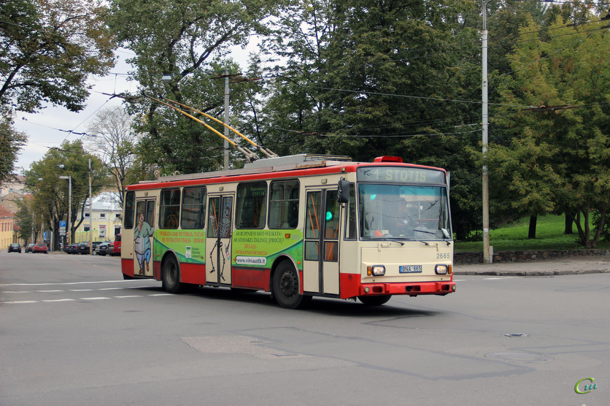 Вильнюс. Škoda 14Tr17/6M №2665