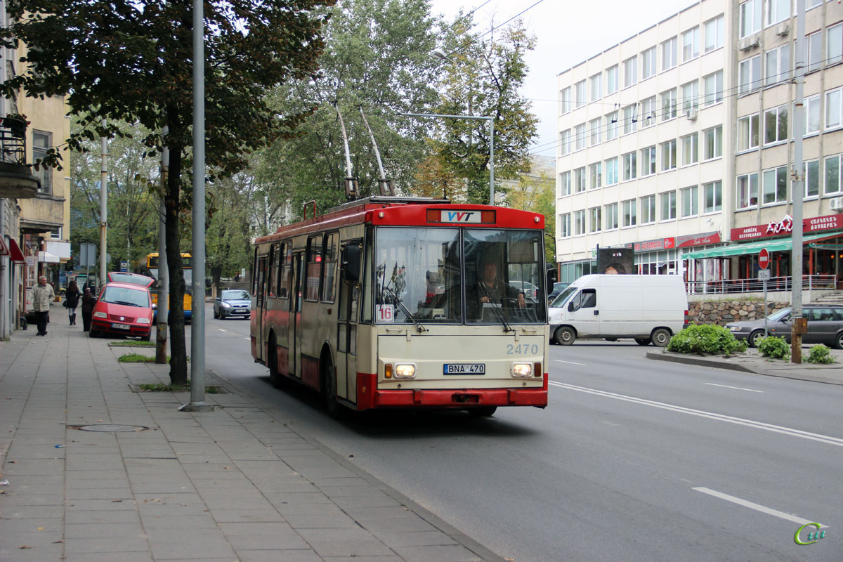 Вильнюс. Škoda 14Tr02/6 №2470