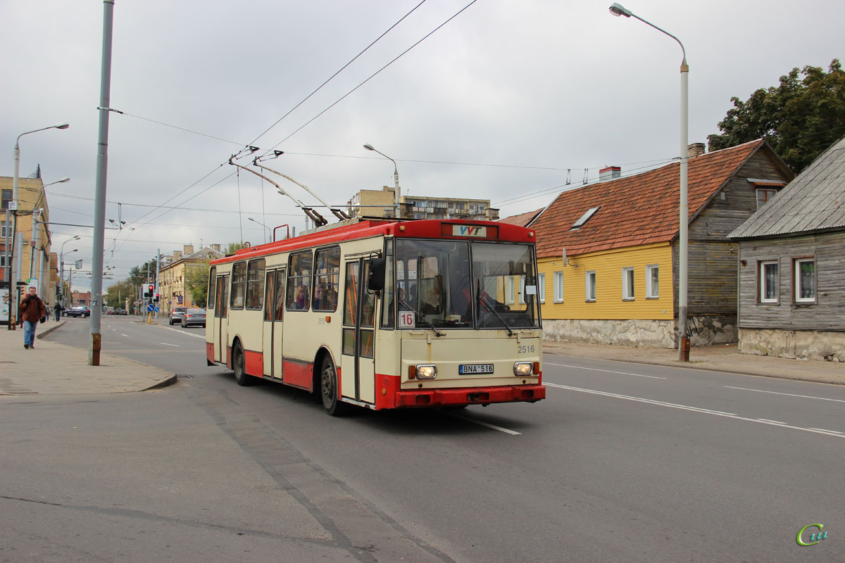 Вильнюс. Škoda 14Tr02/6 №2516