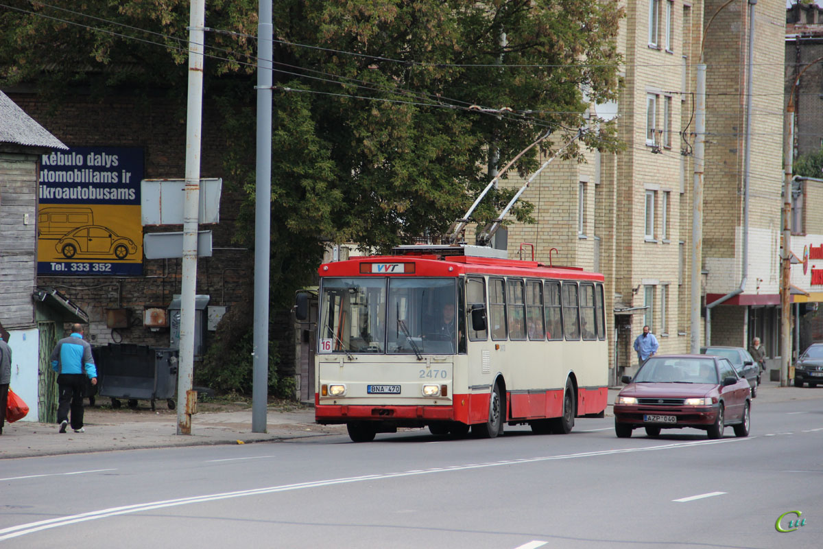 Вильнюс. Škoda 14Tr02/6 №2470