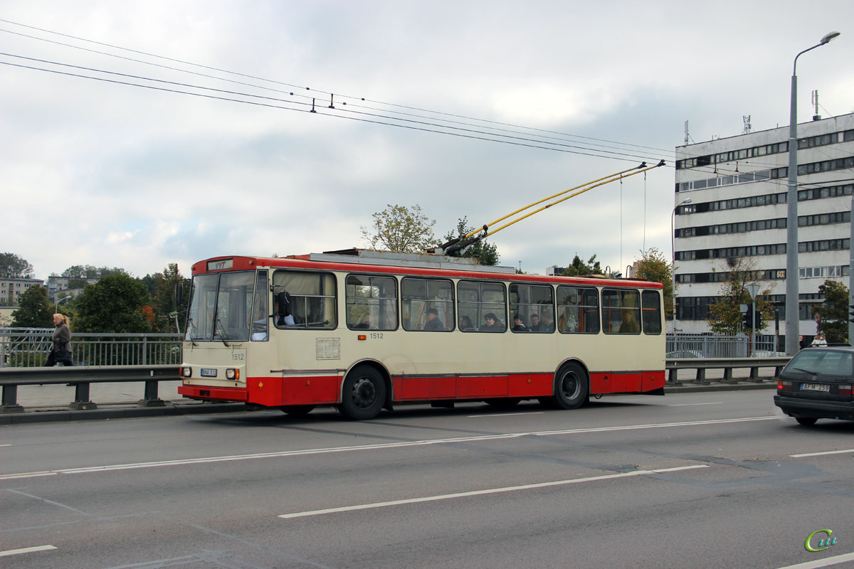 Вильнюс. Škoda 14Tr02/6 №1512