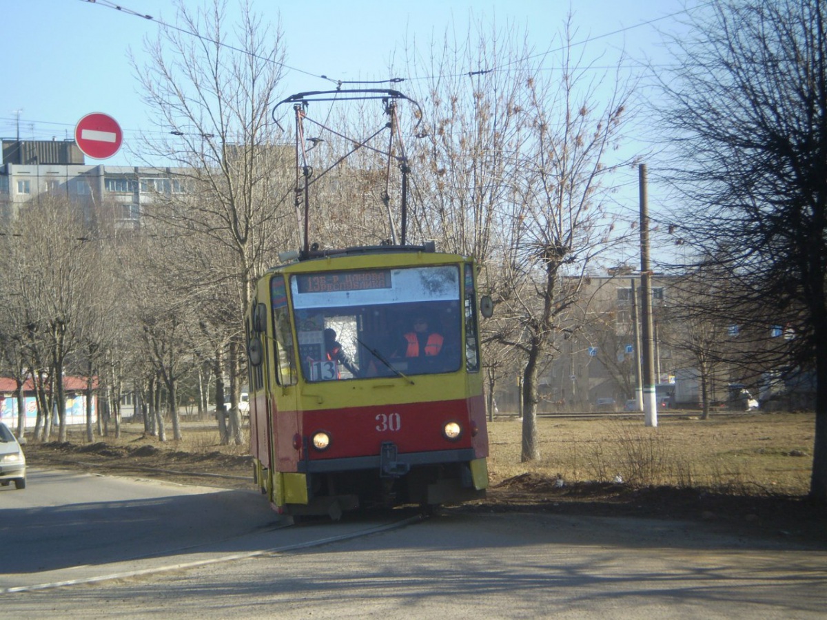 Тверь. Tatra T6B5 (Tatra T3M) №30
