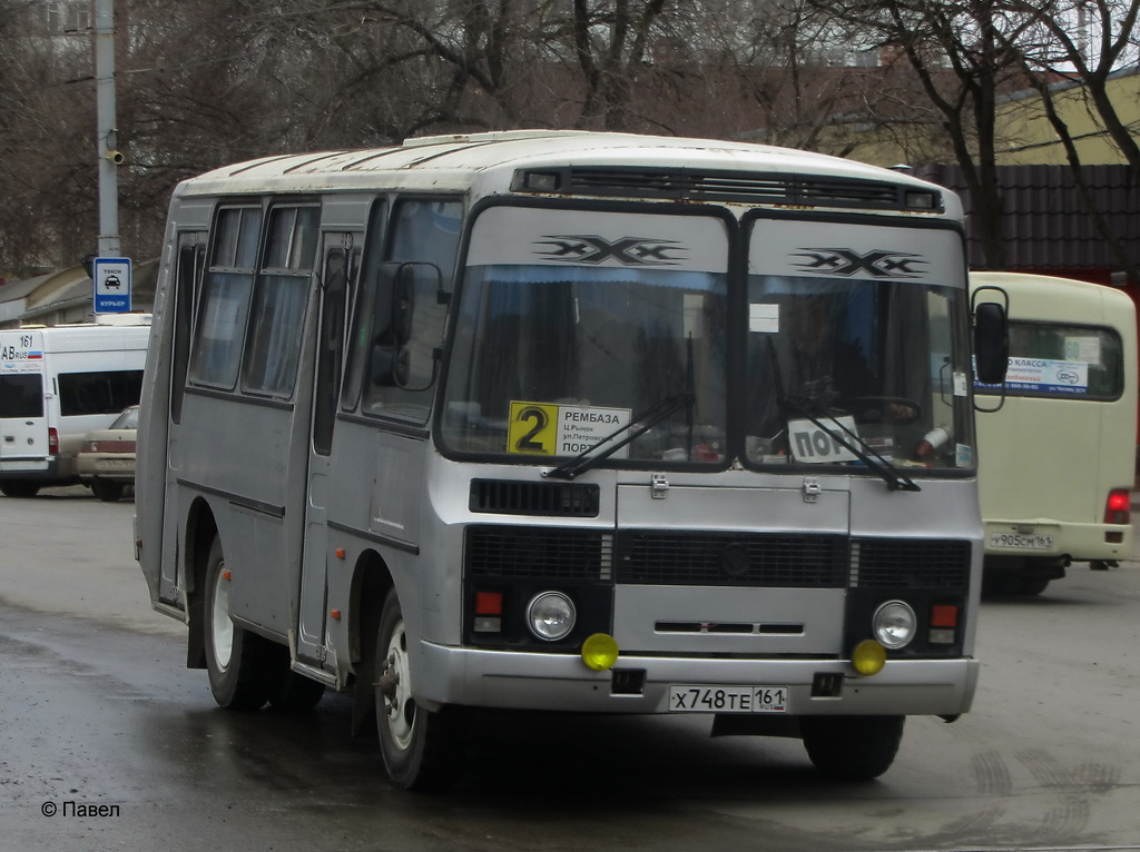 Таганрог. ПАЗ-32054 х748те