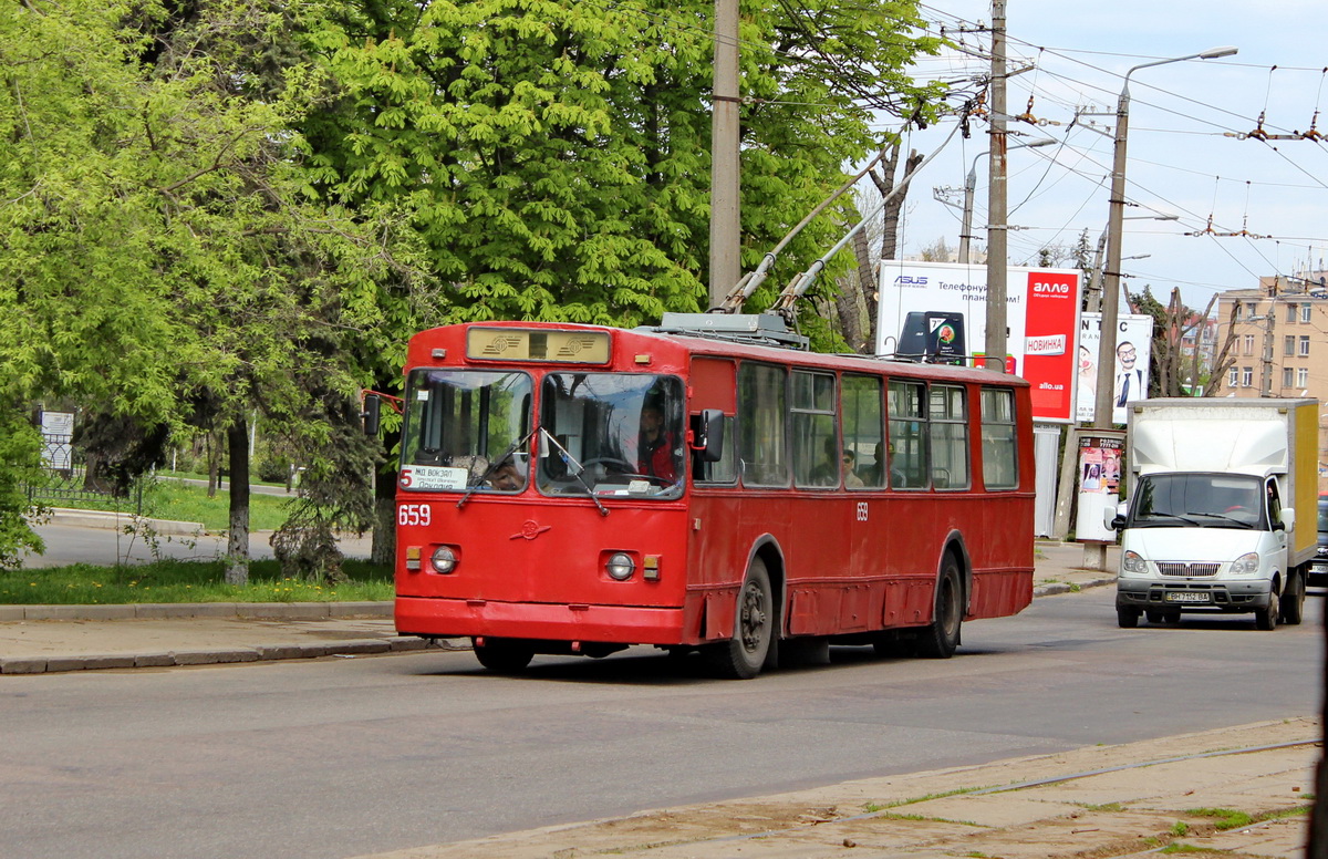 Одесса. ЗиУ-682В-012 (ЗиУ-682В0А) №659
