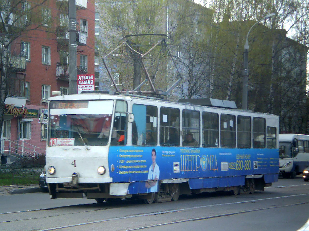 Тверь. Tatra T6B5 (Tatra T3M) №4