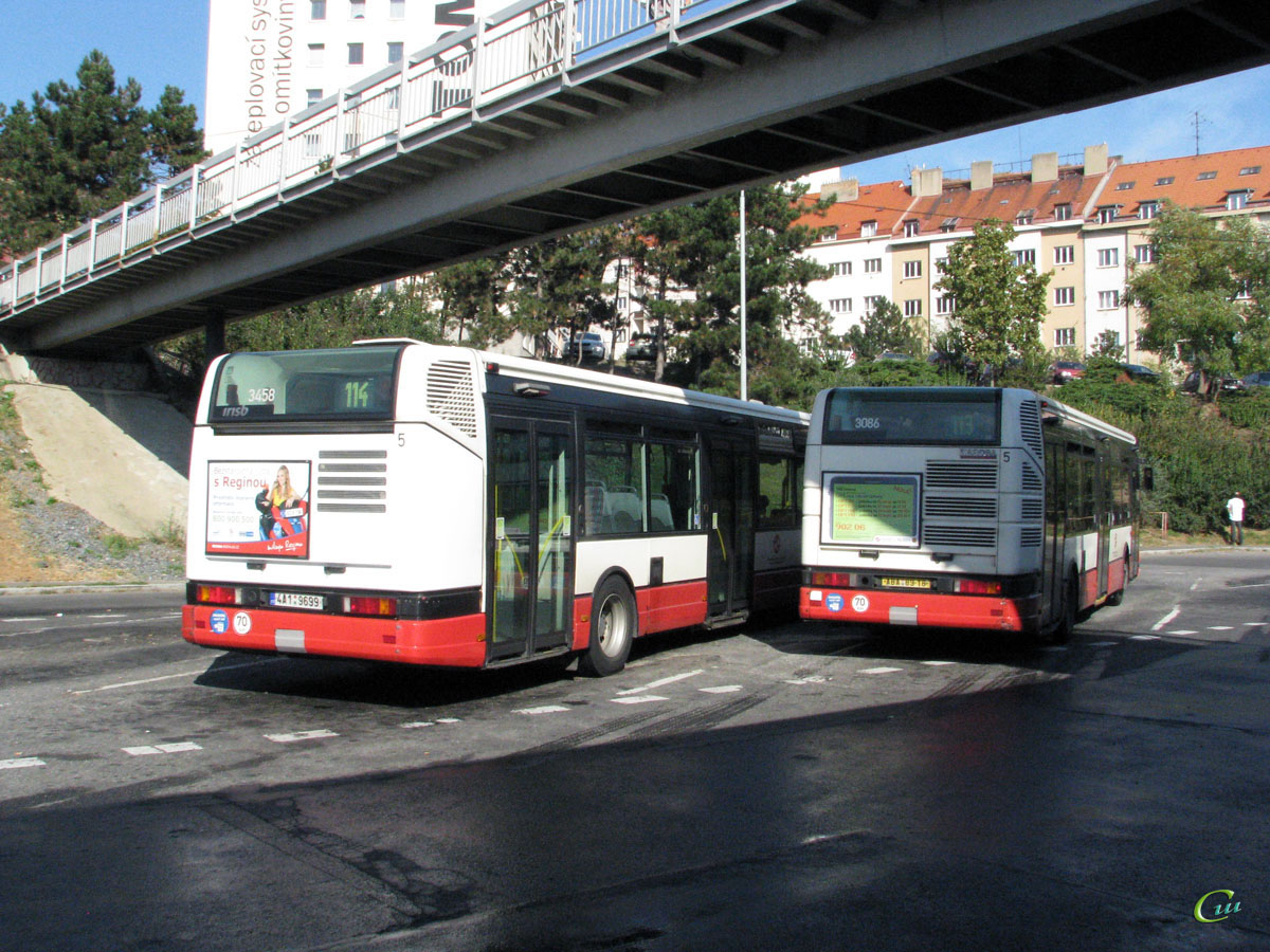 Прага. Irisbus Agora S/Citybus 12M 4A1 9699, Renault Agora S/Karosa Citybus 12M ABA 89-18