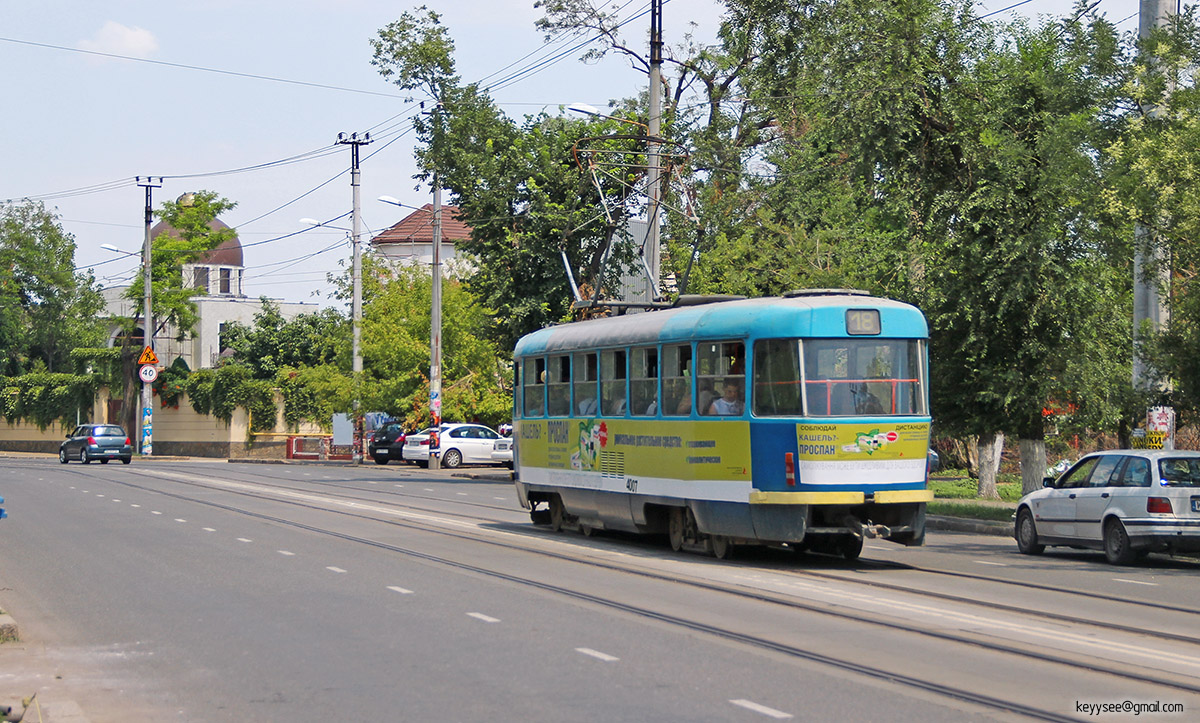 Одесса. Tatra T3R.P №4007