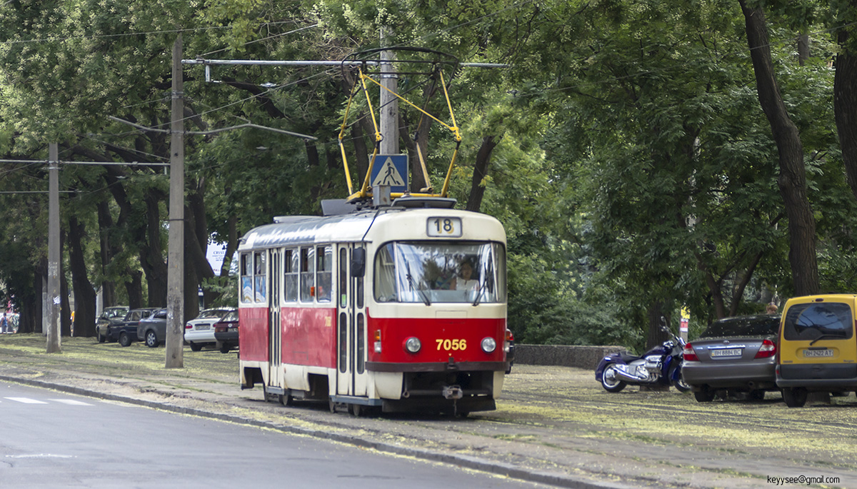 Одесса. Tatra T3SUCS №7056