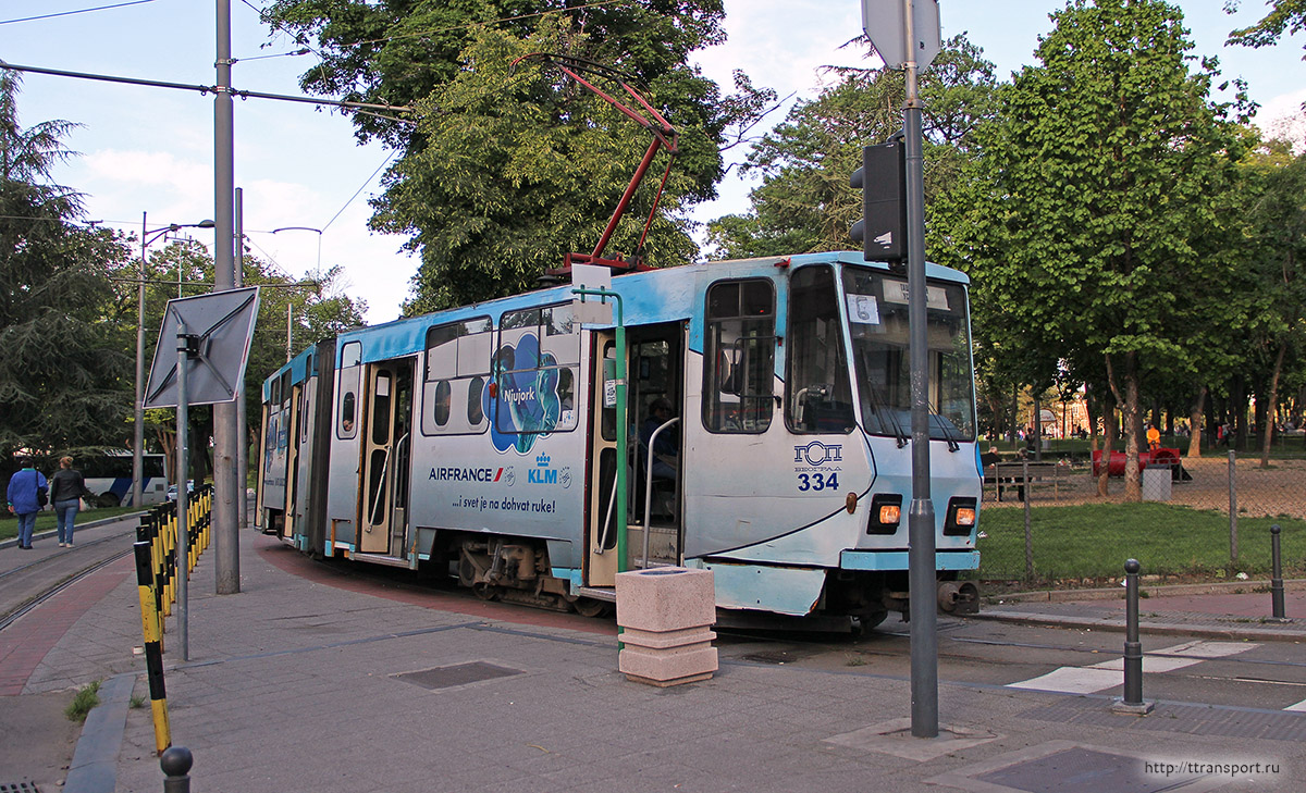 Белград. Tatra KT4YU №334