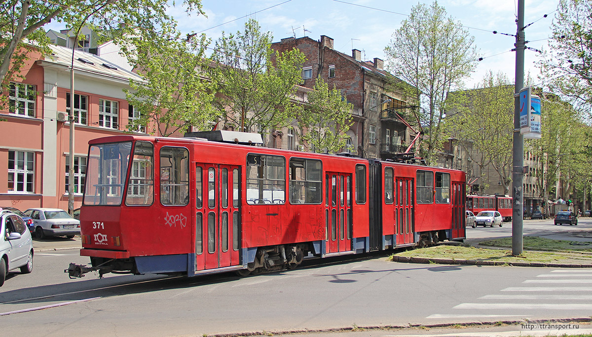 Белград. Tatra KT4YU №371