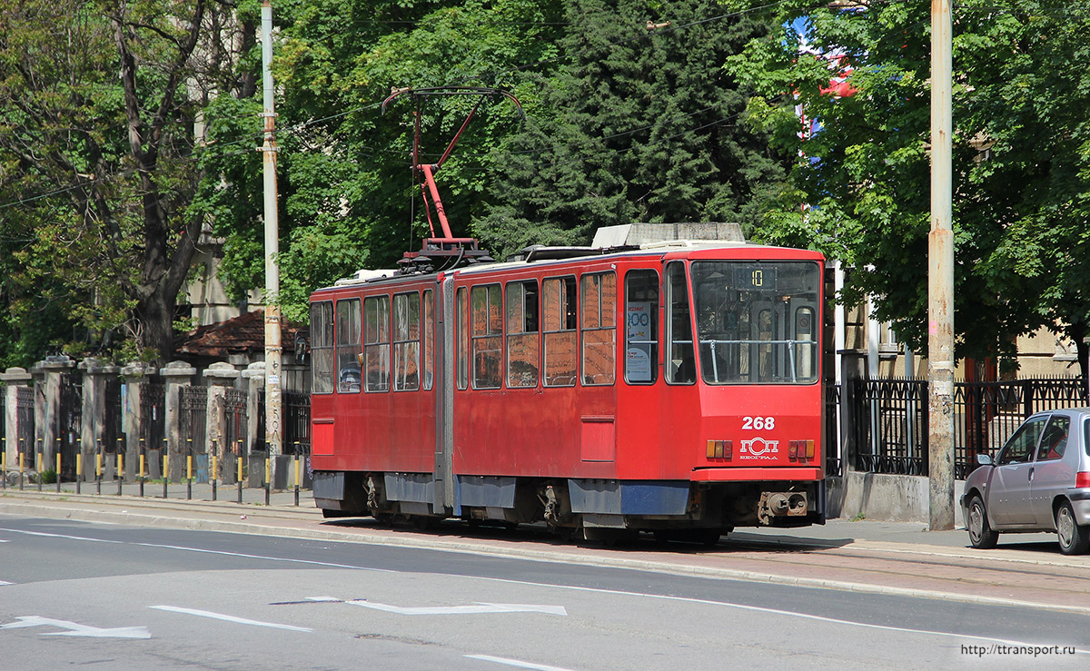 Белград. Tatra KT4YU №268